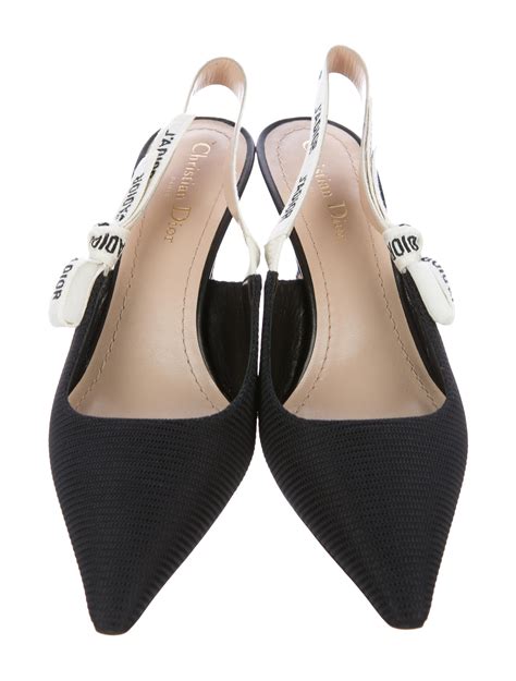 how much is dior slingback shoes|fashionphile dior sling backs.